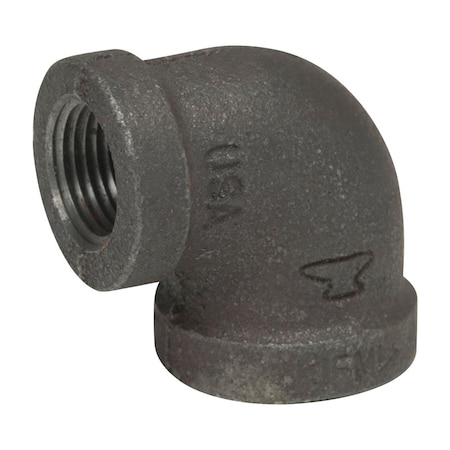 Anvil Anvil 1/2 in. FPT X 3/8 in. D FPT Black Malleable Iron Elbow 8700124509